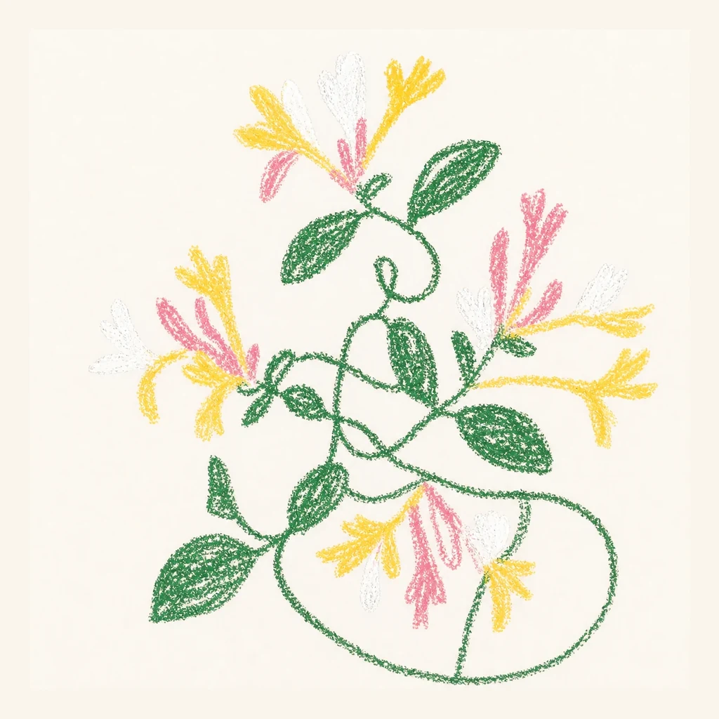 スイカズラのらくがき表示